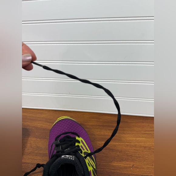 Pearl Izumi women’s Project EM purple, black, green trail running shoes Size 7.5 - Picture 12 of 13